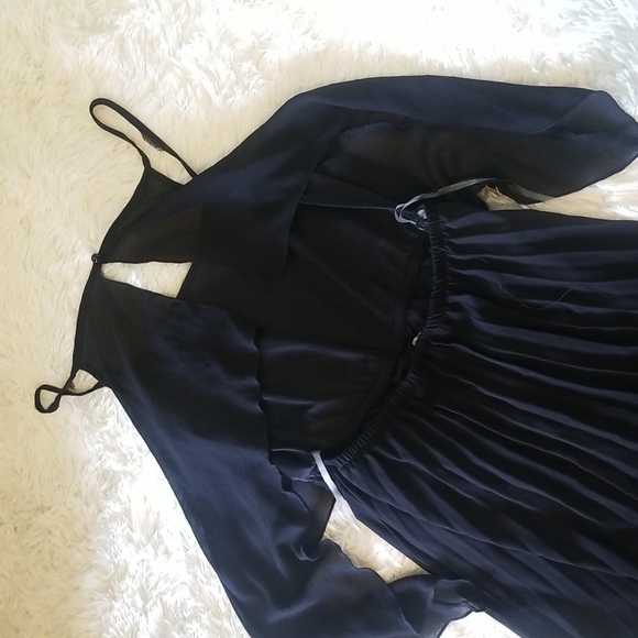 5 for $25 Jumpsuit Open Back Palazzo Bottom Wide Leg - Picture 6 of 10